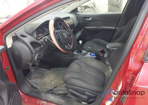 2013 Dodge Dart Se from USA, damaged, VIN 1C3CDFAA3DD110510